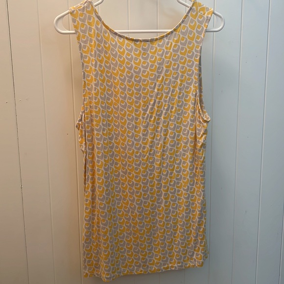 Yellow and grey Banana Republic tank - Picture 3 of 3